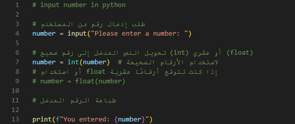 input in python