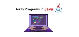 Array Programs in Java